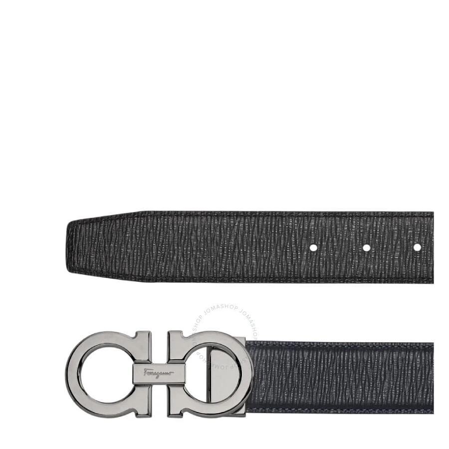 Salvatore Ferragamo Gancini Buckle Reversible Leather Belt 3