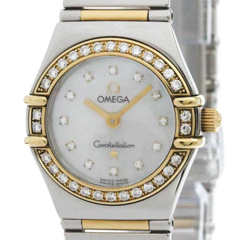 Omega Constellation gold And Steel Bracelet Watch (Pre-Owned)