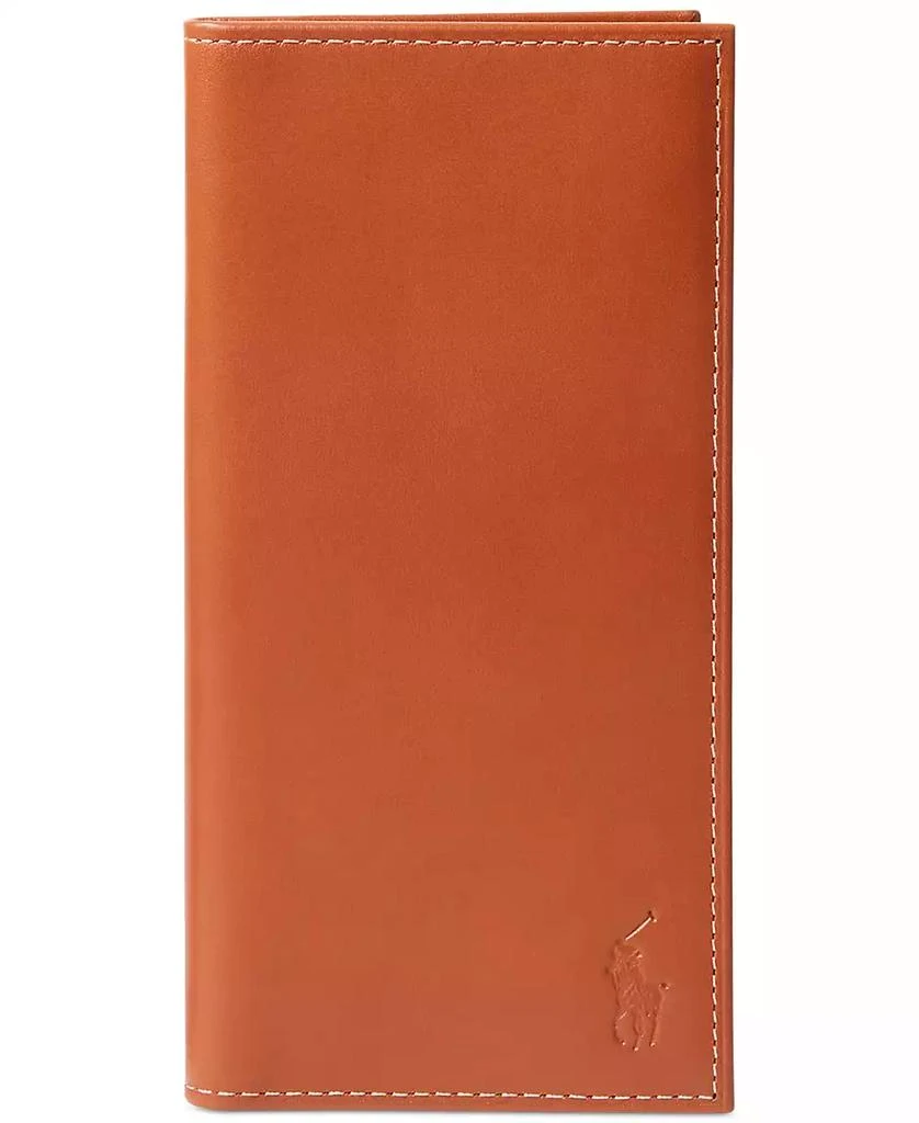 Ralph Lauren Men's Burnished Leather Narrow Wallet 1