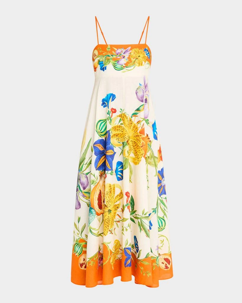 ALEMAIS Flores Maxi Dress 1