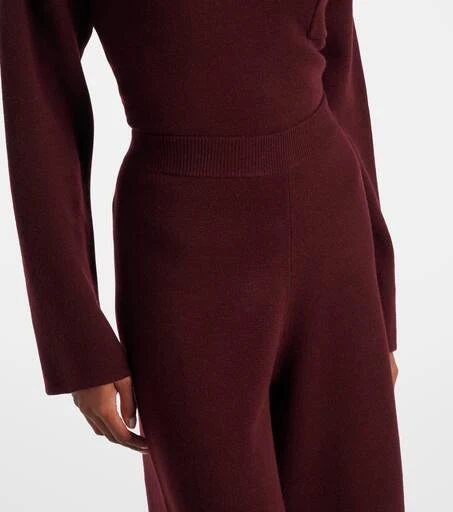 Max Mara Judy wool and cashmere wide-leg pants 4