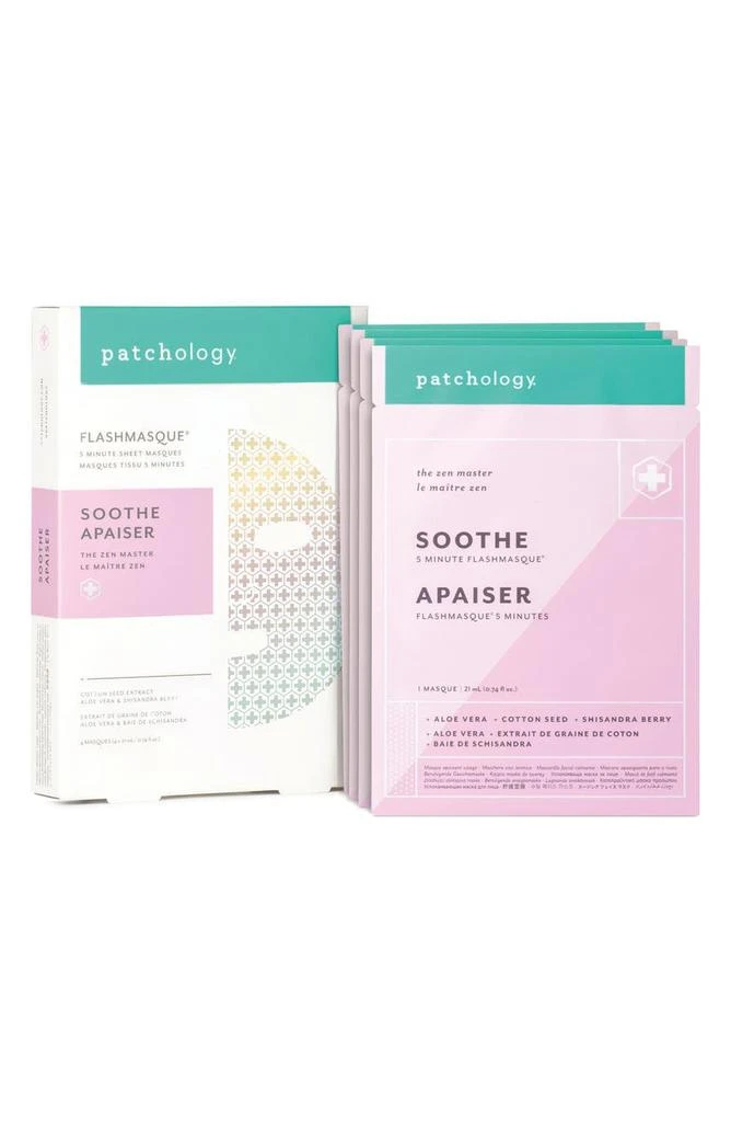 Patchology FlashMasque<sup>®</sup> Soothe 5-Minute Facial Sheet Mask 5