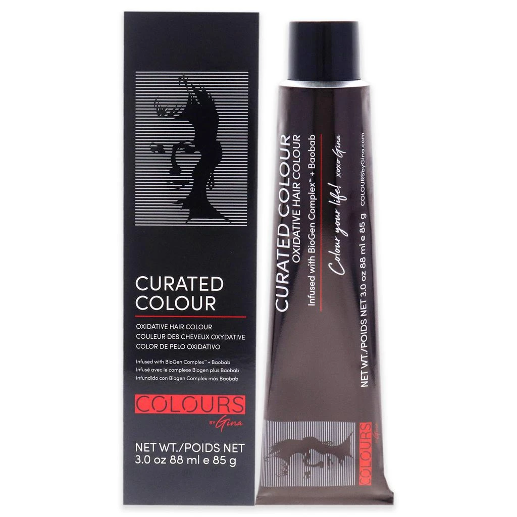 Colours By Gina Curated Colour - 4.35-4GM Golden Mahogany Brown by for Unisex - 3 oz Hair Color