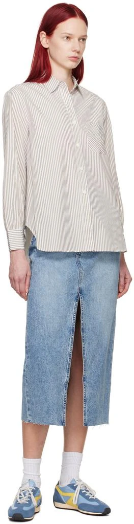 Rag & Bone Beige Maxine Shirt 4