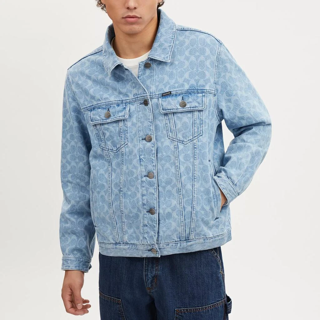 Coach Signature Denim Jacket 4