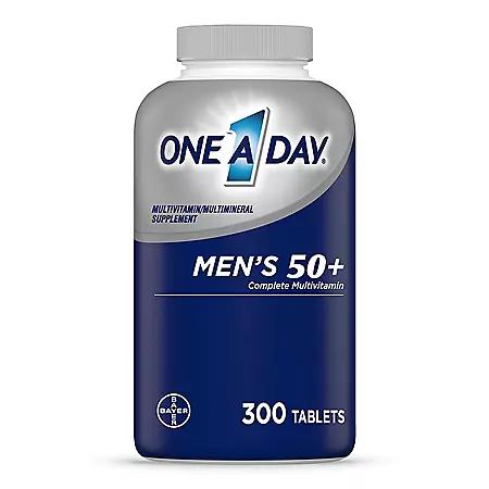 One A Day One A Day Men's 50+ Healthy Advantage Multivitamin Tablets 300 ct.