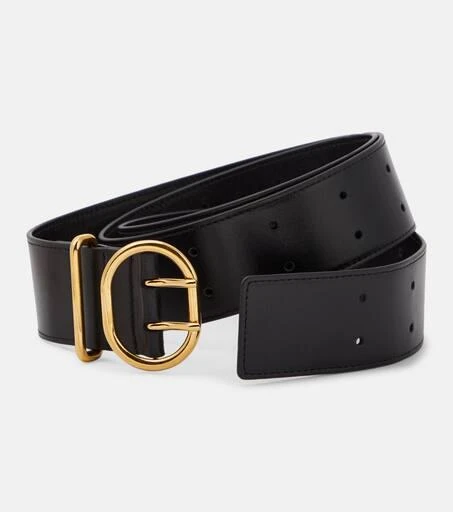 Jil Sander Cannolo leather belt 3