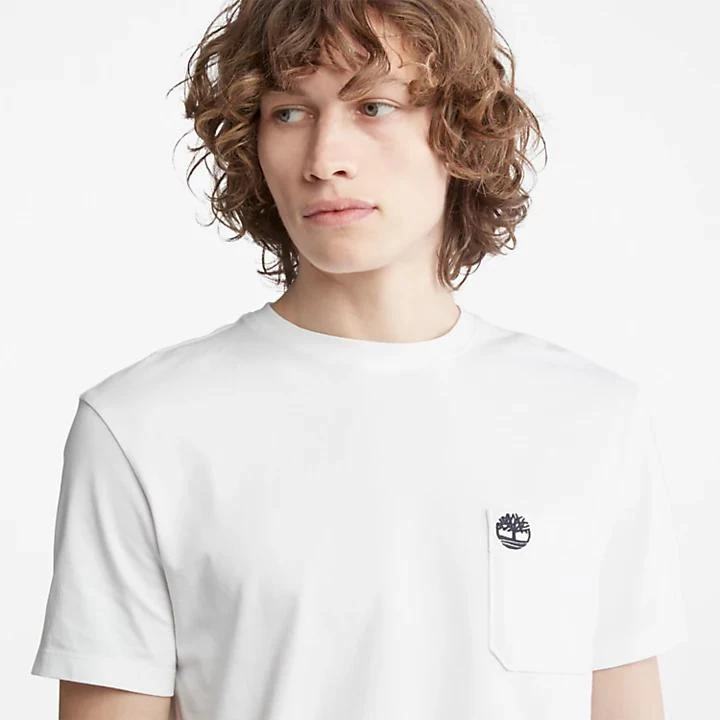 Timberland Dunstan River Pocket T-shirt for Men in White 5