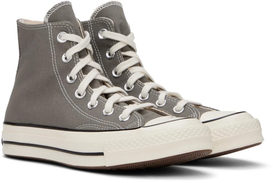 Converse Gray Chuck 70 Vintage Canvas Sneakers 4