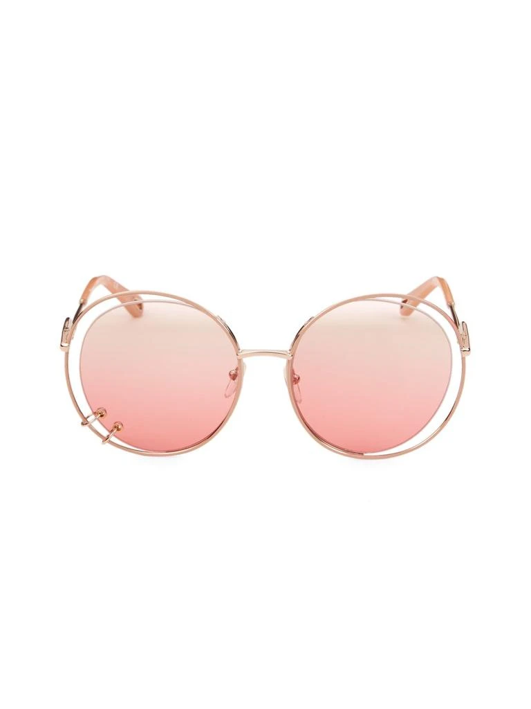 Chloé 59MM Round Sunglasses 1