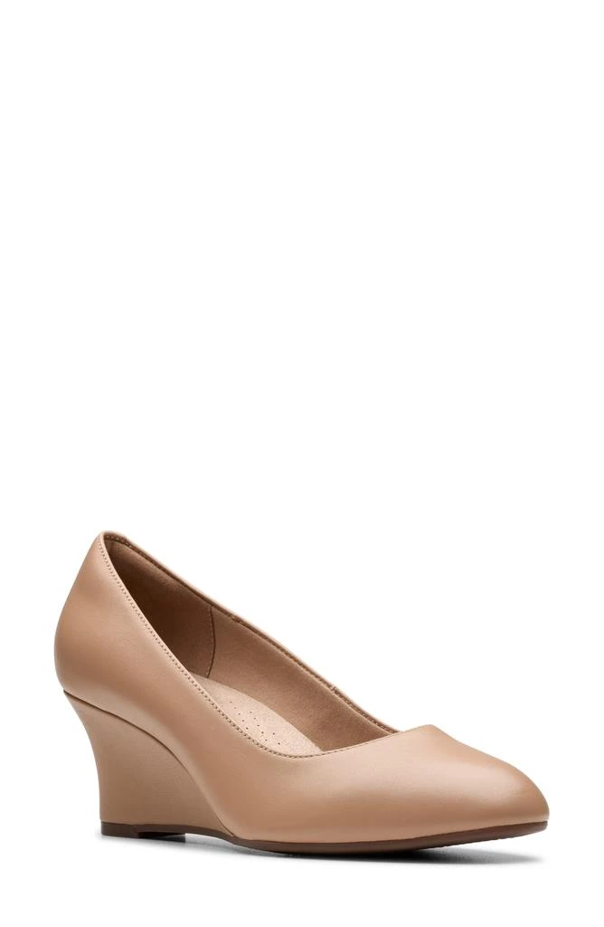 Clarks Olivette Pearl Wedge Pump 1
