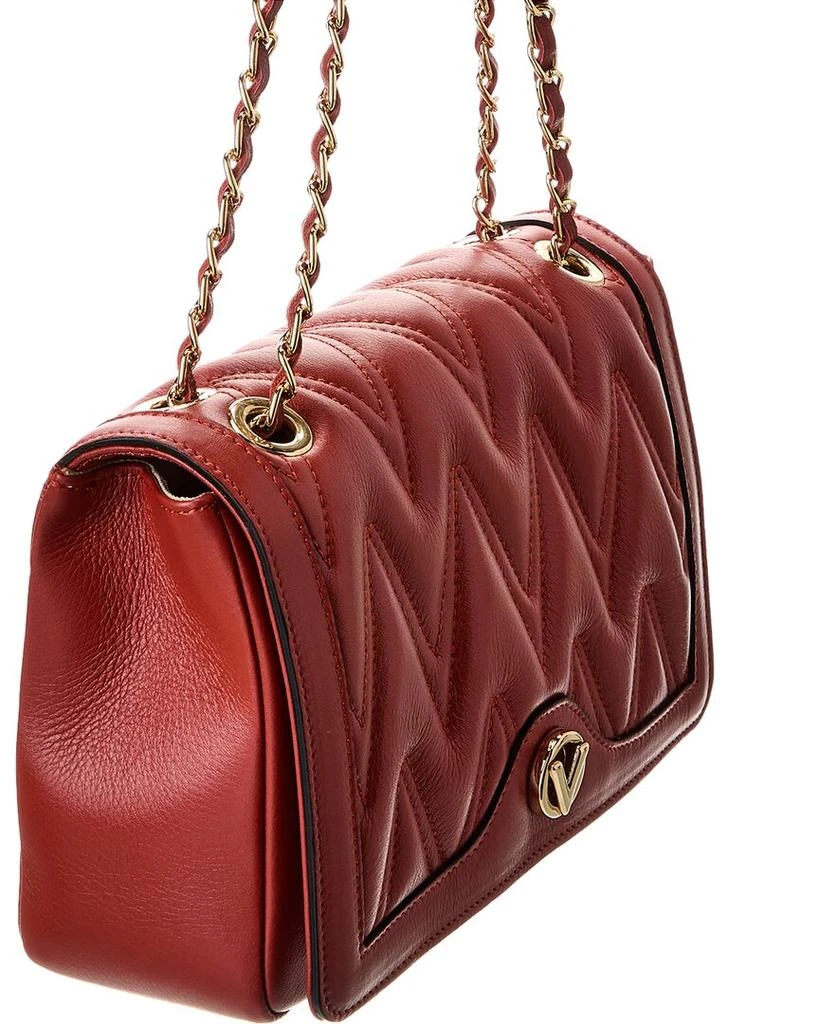 Mario Valentino Auror Diamond Leather Shoulder Bag 3