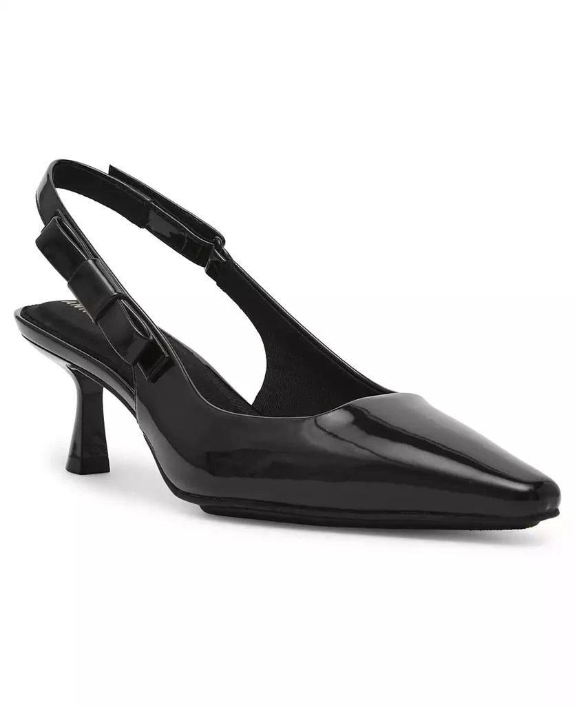 Anne Klein Women's Carmel Slingback Kitten Heel Pumps 1