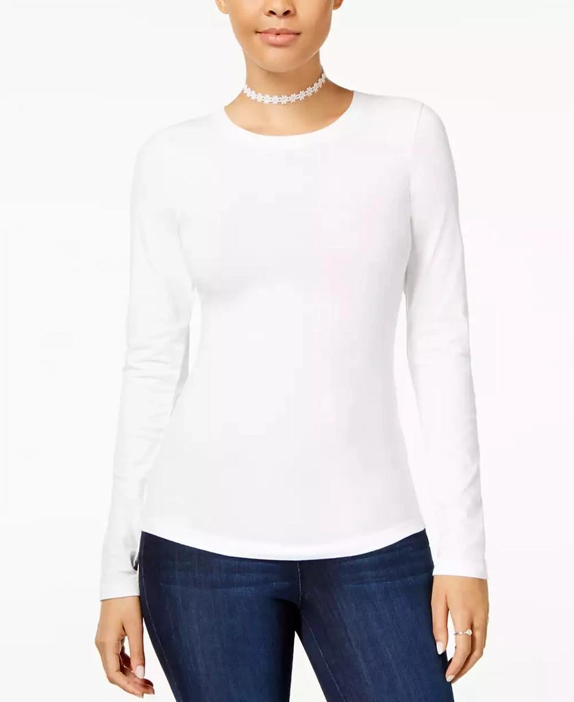 Planet Gold Juniors' Long-Sleeve T-Shirt 1