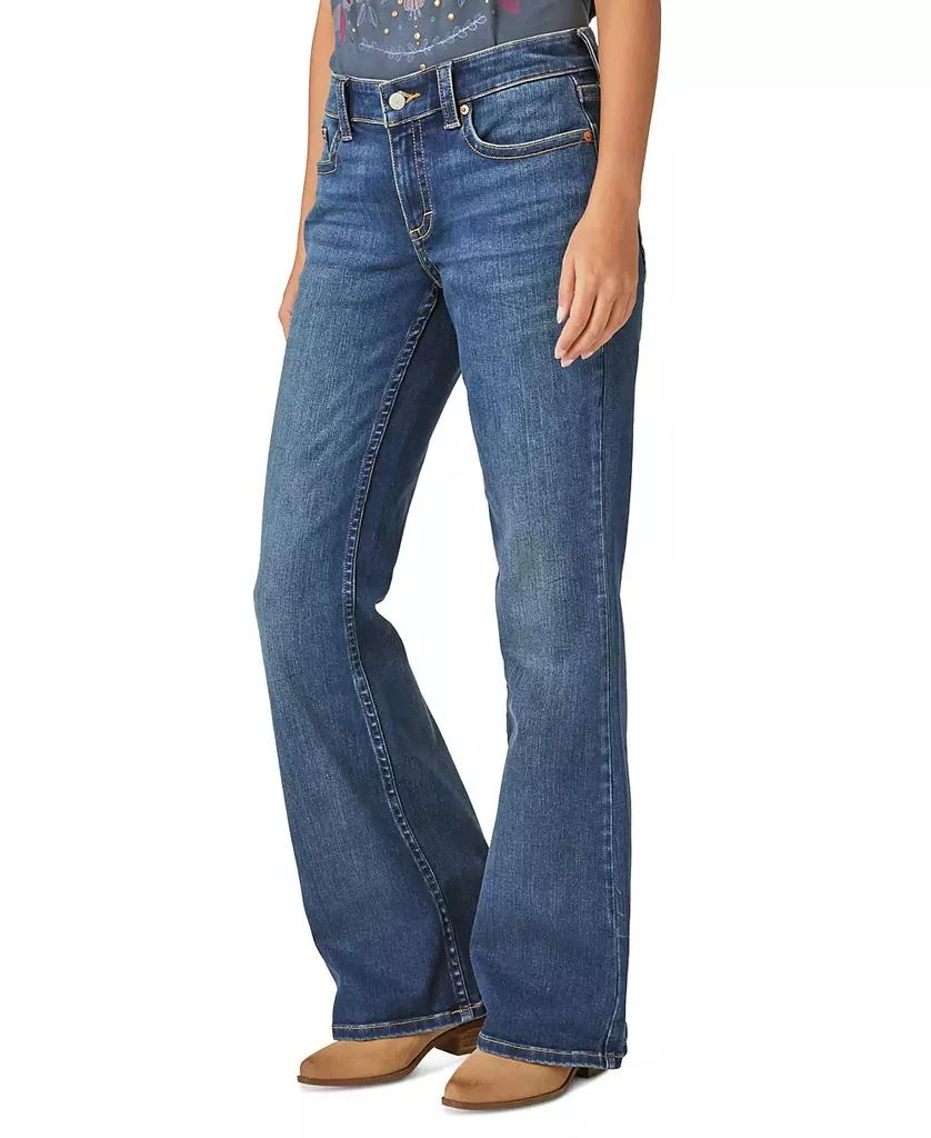 Lucky Brand Women's Low Rise Flap-Pocket Flared Jeans 3