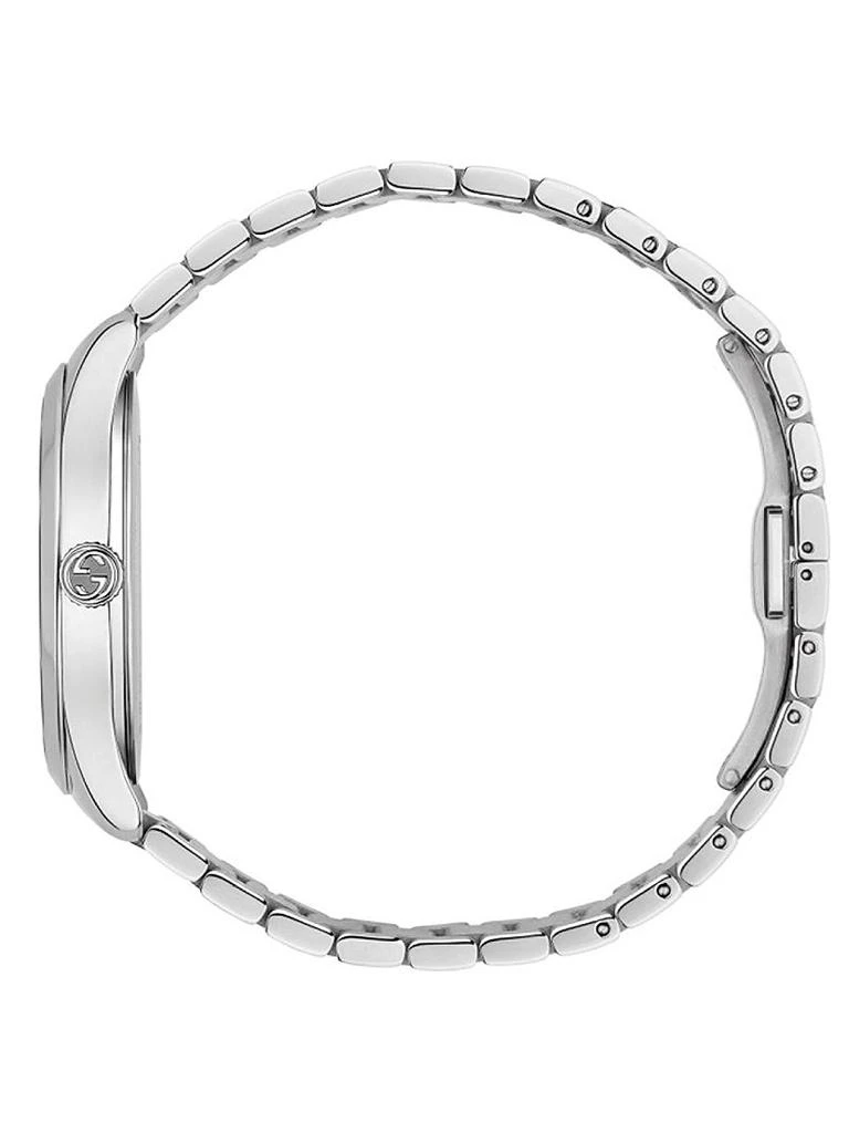 Gucci G-Timeless Collection Bee Stainless Steel Chronograph Watch 3