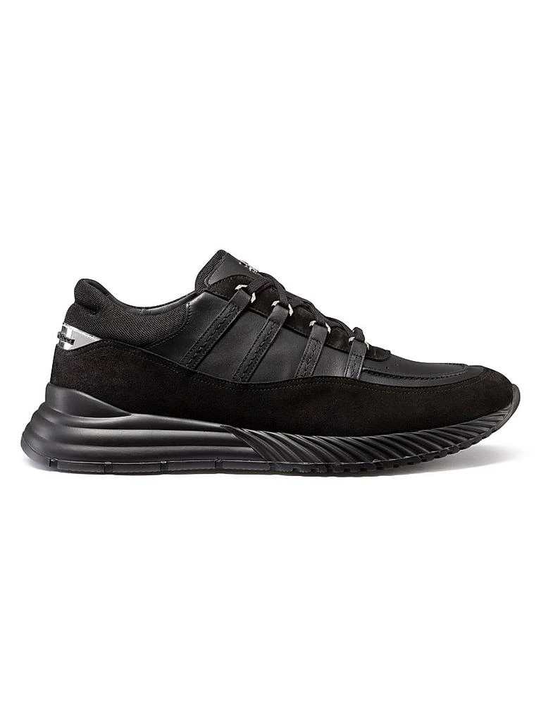 Stefano Ricci Suede and Calfskin Leather Sneakers 1