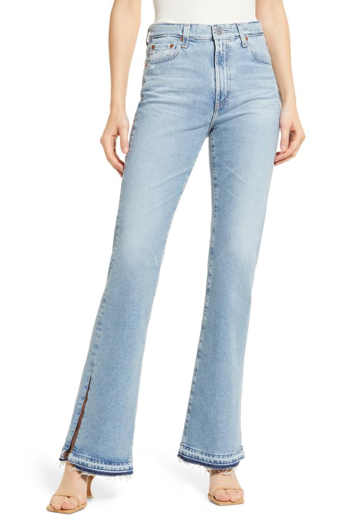 AG Alexxis High Waist Split Release Hem Bootcut Jeans