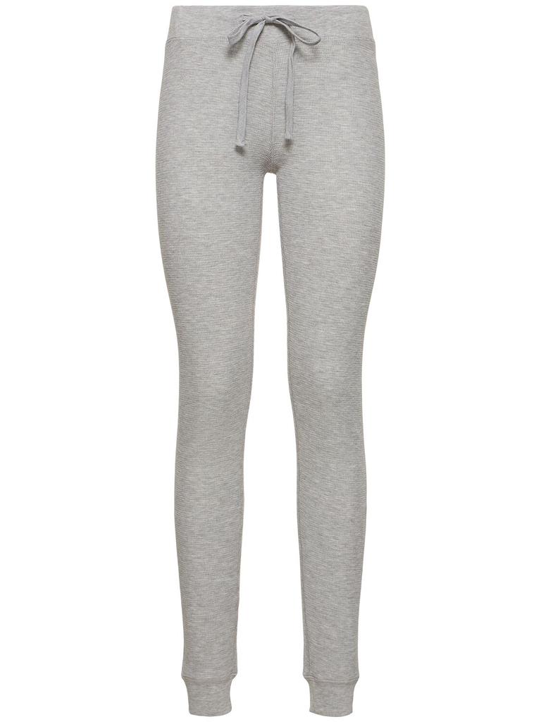 ÉTERNE Thermal Jersey Drawstring Pants