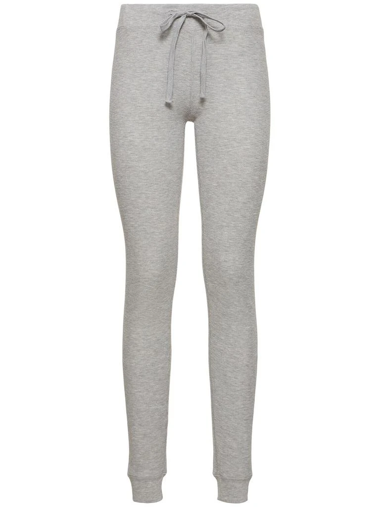 ÉTERNE Thermal Jersey Drawstring Pants 1