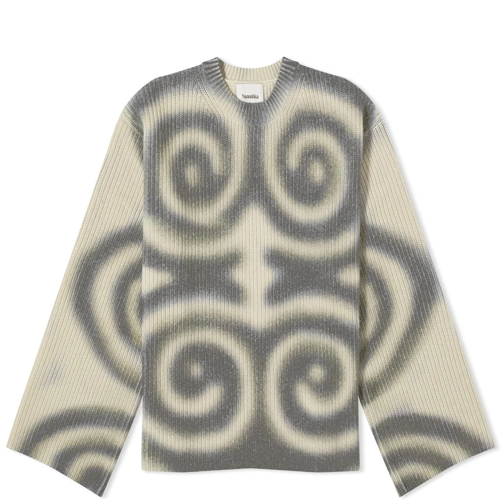 Nanushka Nanushka Maura Spiral Knit Jumper 1