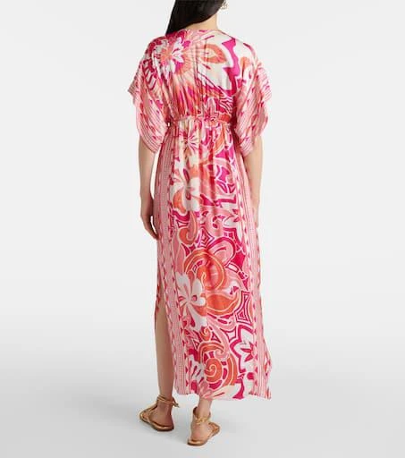 Poupette St Barth Amaya floral kaftan 3