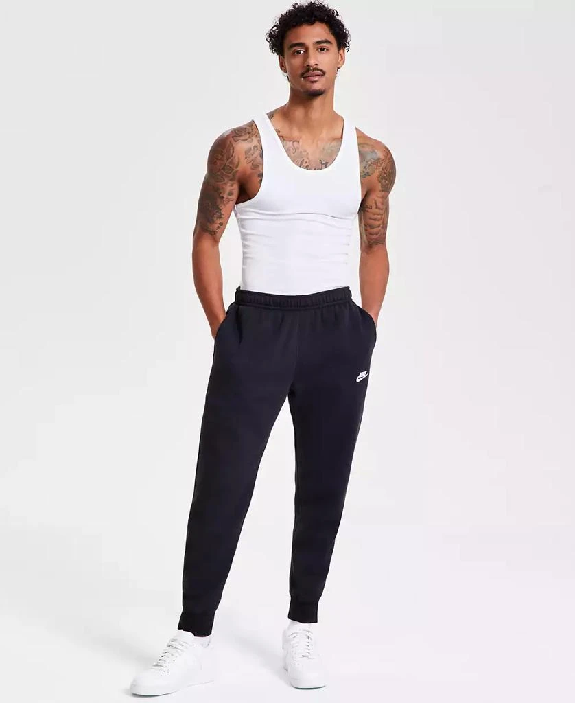 NIKE Men's Sportswear Club Fleece Joggers 4