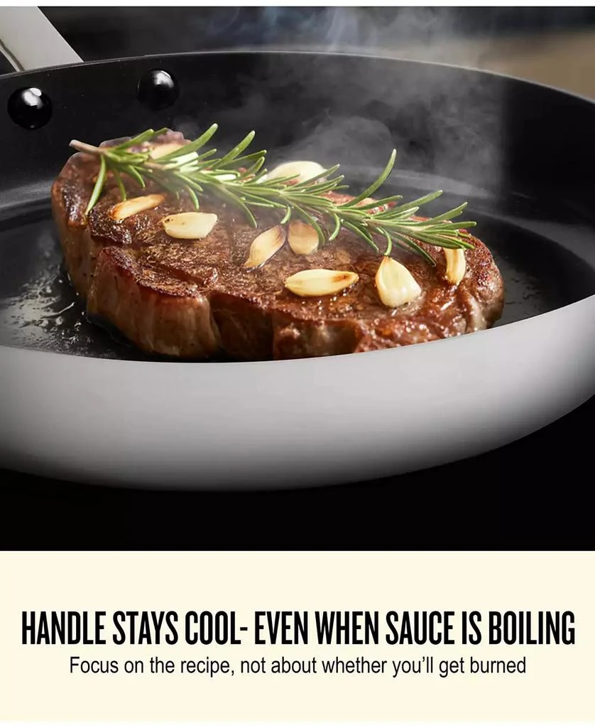 ALVA Maestro Stainless Steel Nonstick Frying Pan with Glass Lid 3