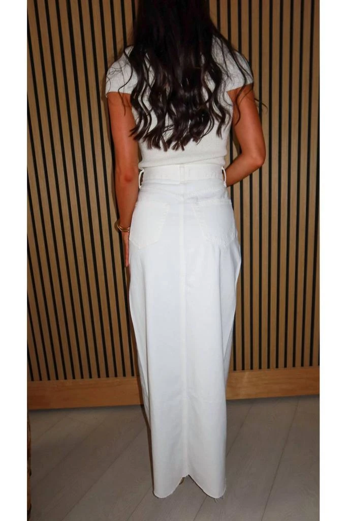 Keepsake Keepsake - Sienna Open Slit Denim Maxi Skirt 7