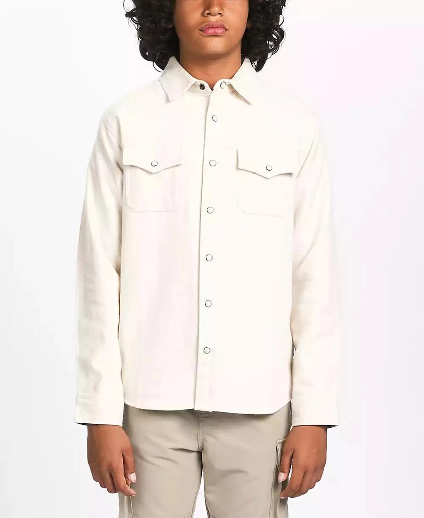Sovereign Code Big Boys Snap Front Long Sleeve Button-Up Shirt 1