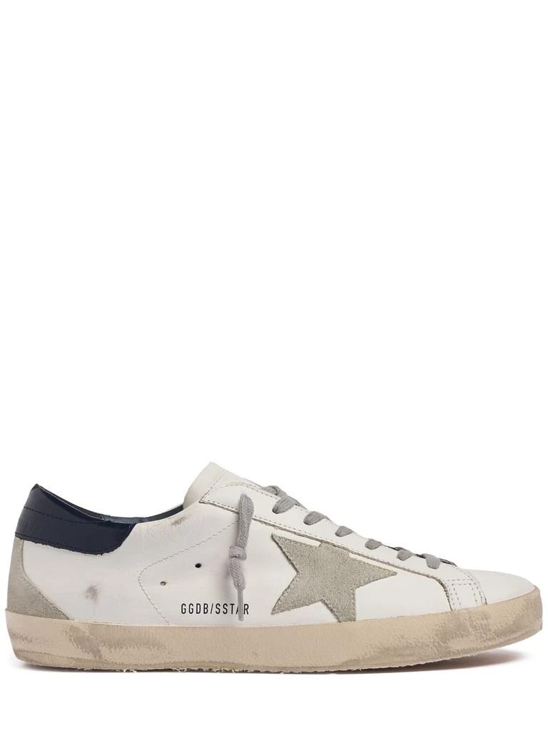 Golden Goose 20mm Super Star Leather & Suede Sneakers 1