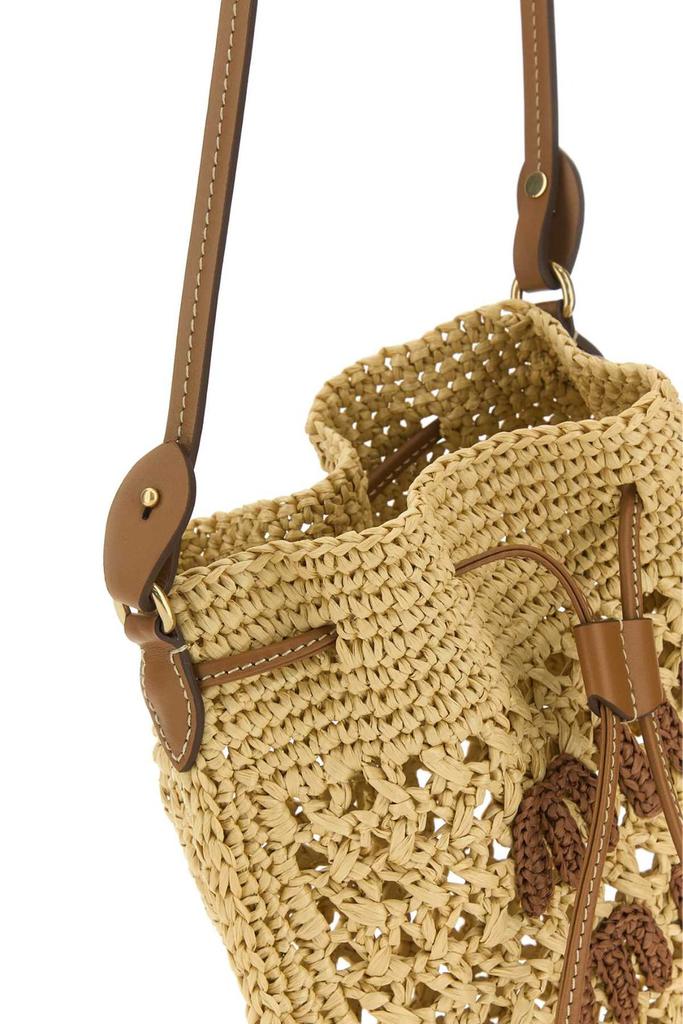【MIU MIU】RAFIA MINI TOTE BAG Miu Miu Woven Raffia Mini Bag | Neutrals | FARFETCH