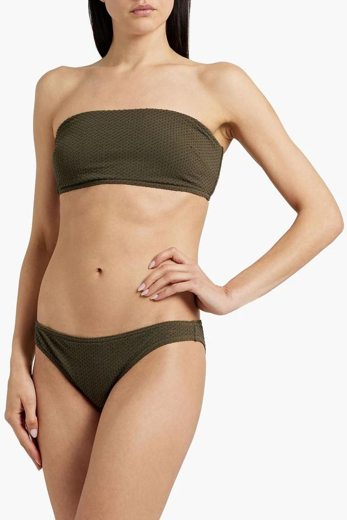 Zimmermann Textured low-rise bikini briefs 2