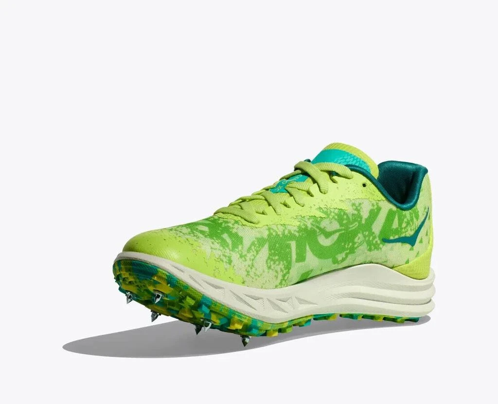 Hoka One One Crescendo XC Men's US 8 Green Spikeless Track Running Shoes EEE3729 2