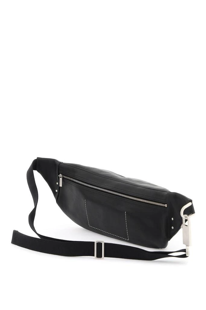 RICK OWENS leather kangaroo pouch 2