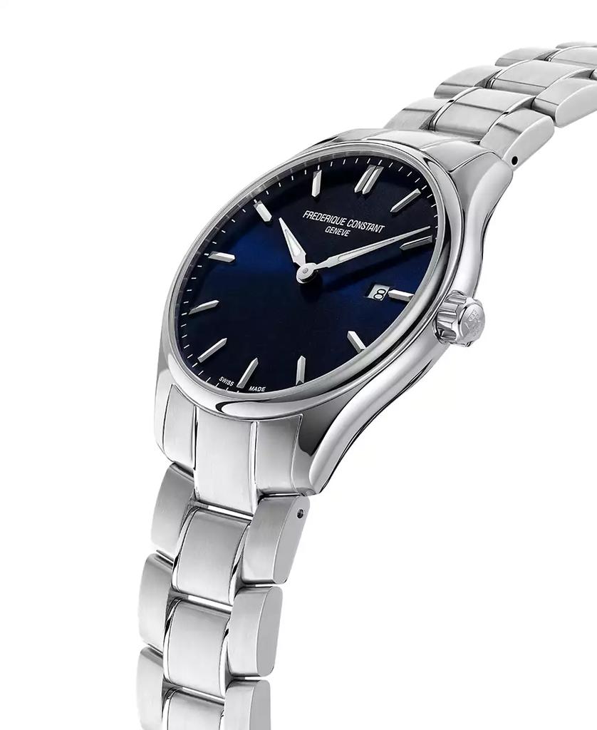 Frederique Constant Men's Swiss Classics Stainless Steel Bracelet Watch 40mm