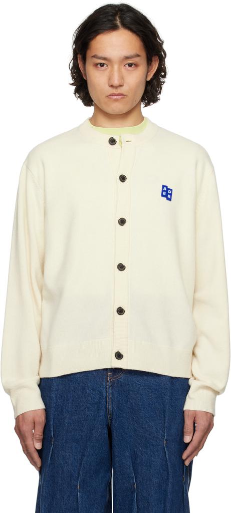 Shop Off-White Sig; TRS Tag 02 Cardigan on Sale at BeyondStyle