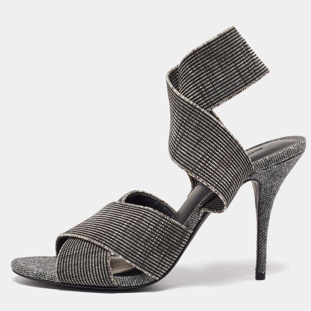 サンダル・ミュール ALEXANDER WANG Women Sandals 30125S007 GREY Vy slide Sandal in Denim in GREY AGED | alexanderwang®