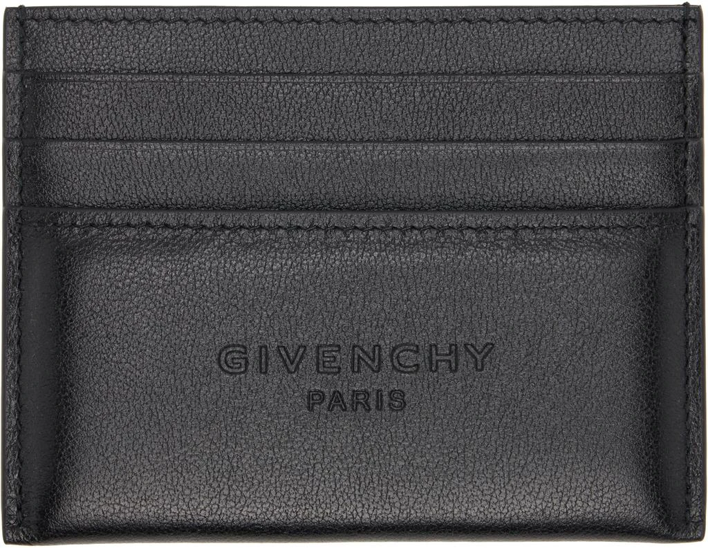 Givenchy Black Padded Card Holder