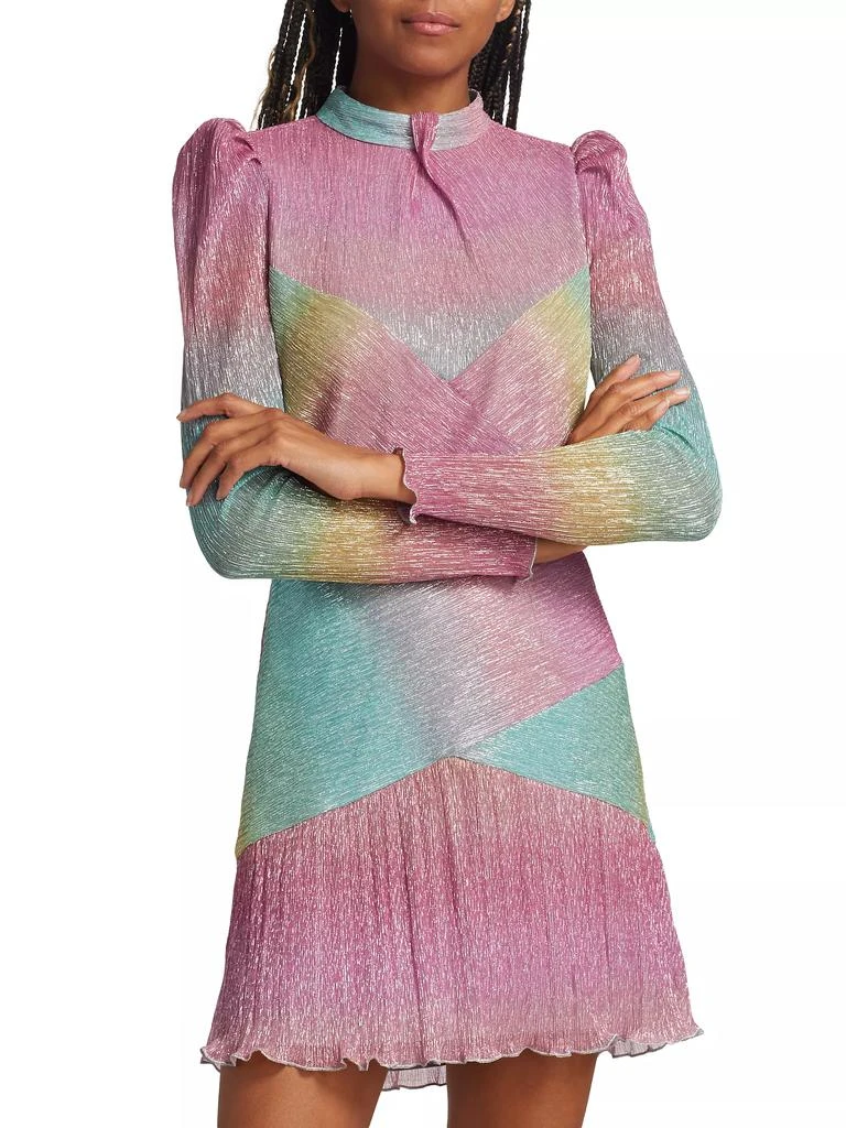 SAYLOR Saydee Metallic Gradient Minidress 3