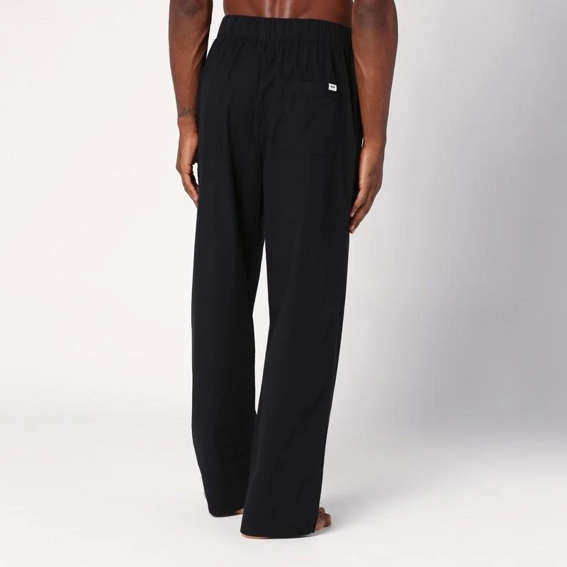 Tekla Black pyjama trousers 5