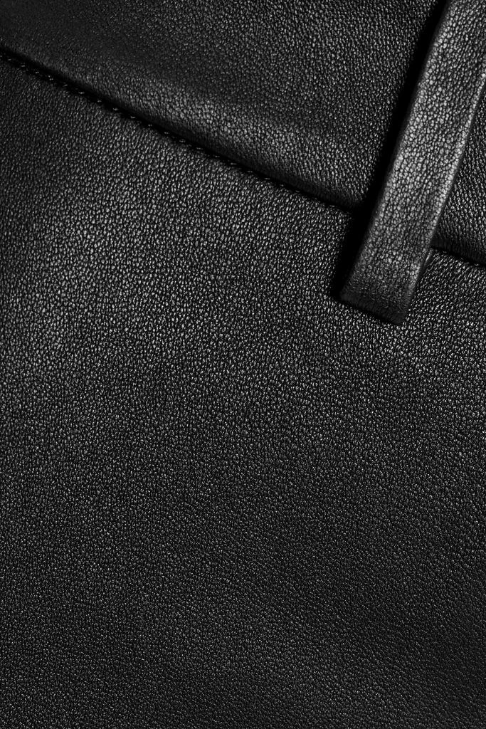 Theory Leather flared pants 4