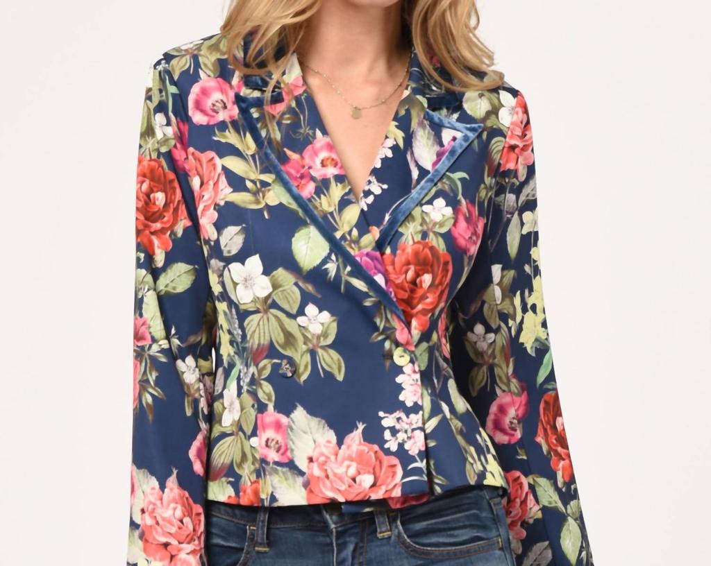 Adelyn Rae Adelyn Rae - Haven Printed Blazer