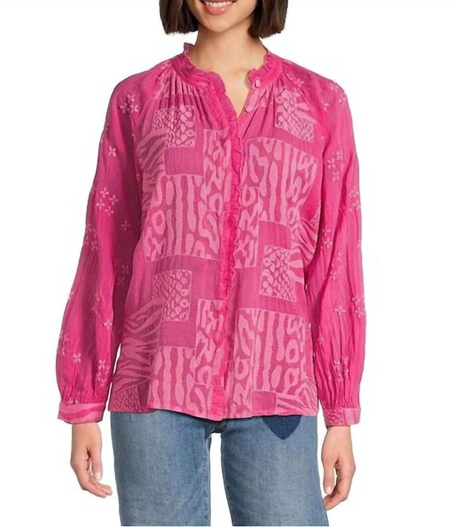 Johnny Was Johnny Was - MOLLI BLOUSE JAGA 1