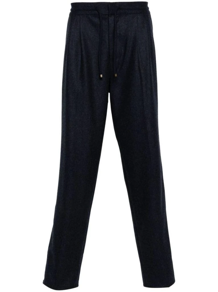 Brunello Cucinelli Relaxed Fit Trousers With Drawstring Waist 1