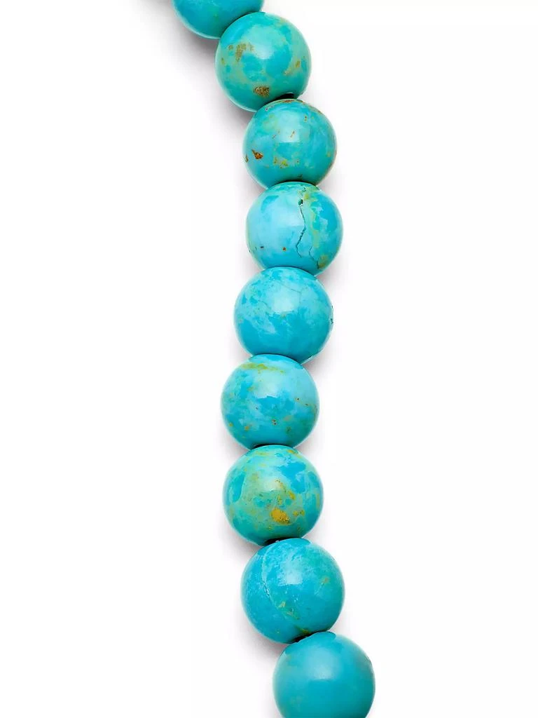 David Yurman Spiritual Bead Turquoise & Sterling Silver Bracelet 5