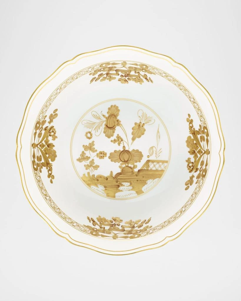 GINORI 1735 Oriente Italiano Aurum Deep Round Serving Bowl 2