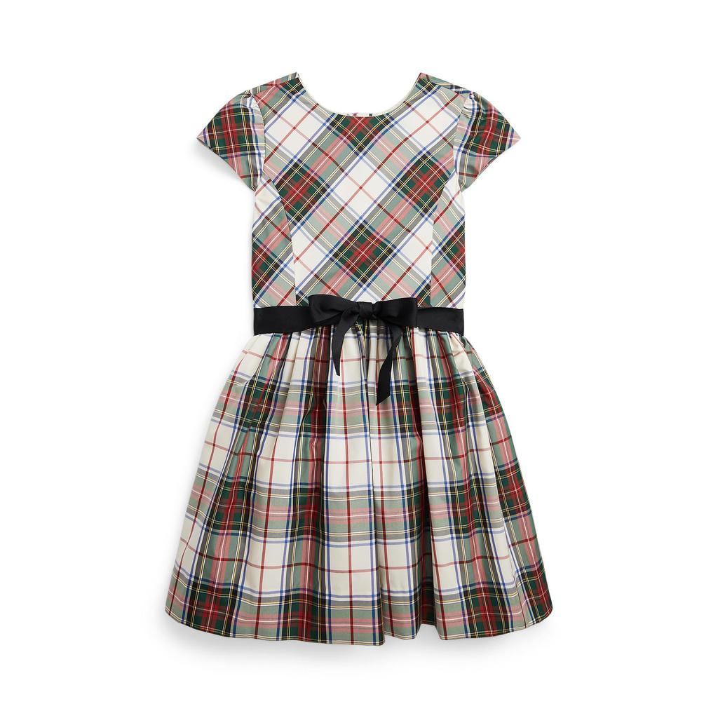 Polo Ralph Lauren Kids Plaid Fit-and-Flare Dress (Big Kids)