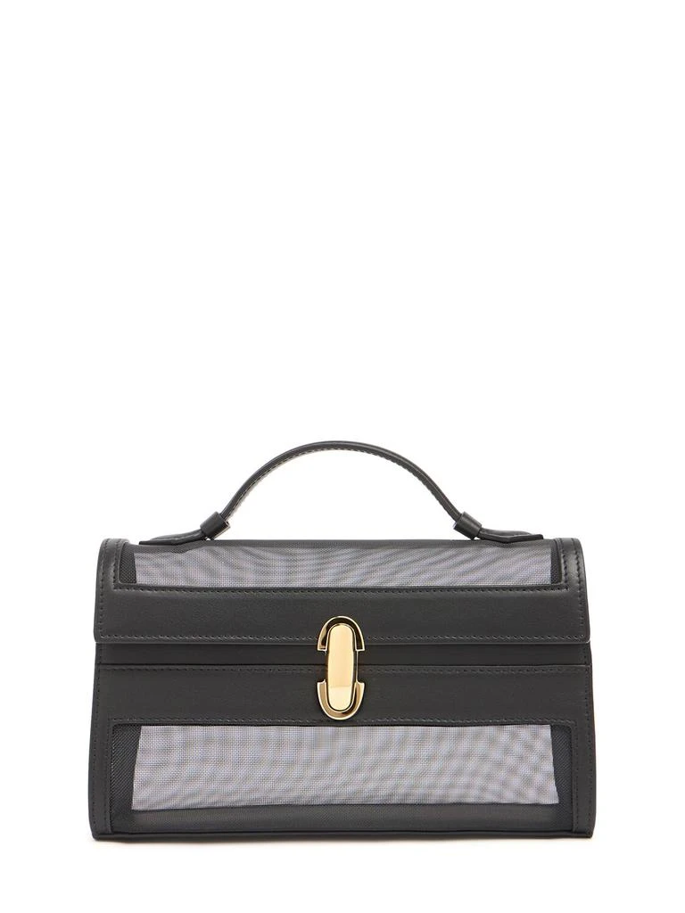 SAVETTE The Symmetry Mesh W/ Leather Pochette 1