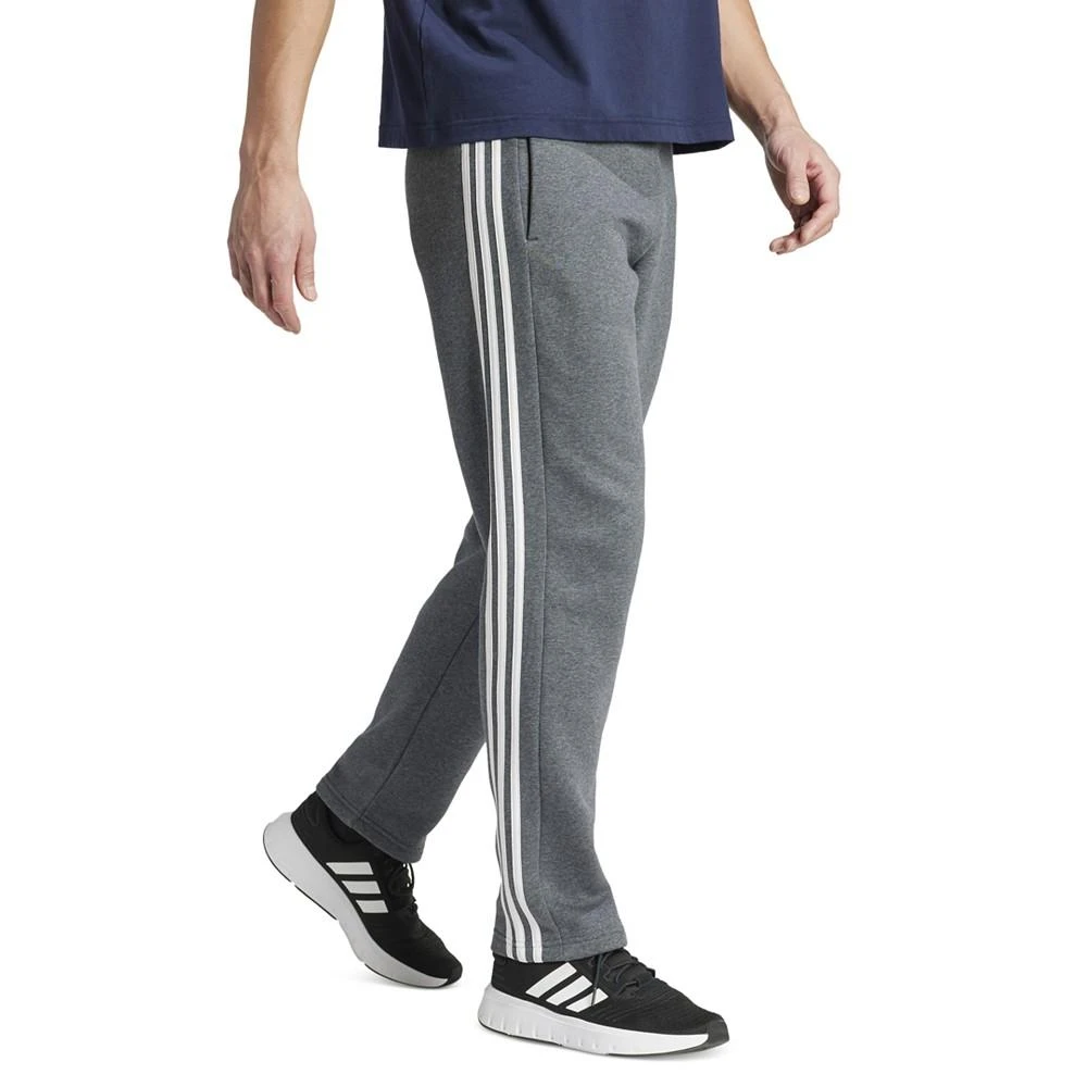 adidas Men's Essentials 3-Stripes Fleece Track Pants 3